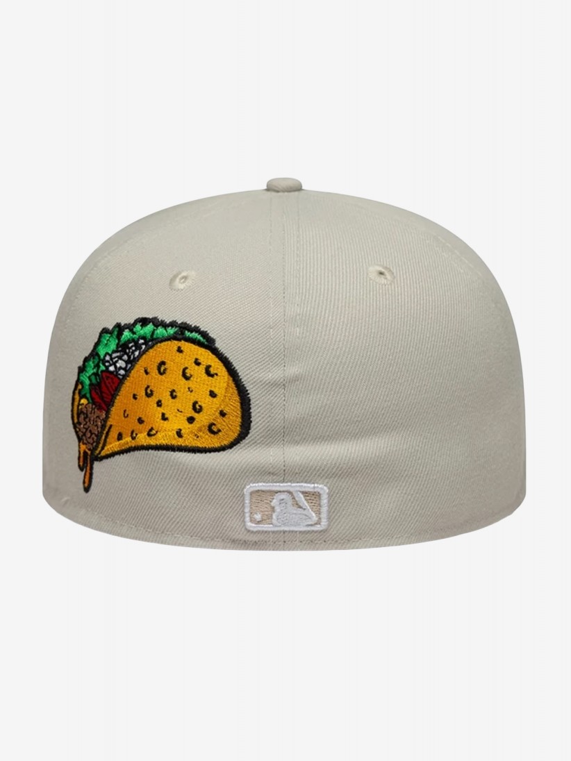 Bon New Era LA Dodgers Food Icon 59FIFTY Bege