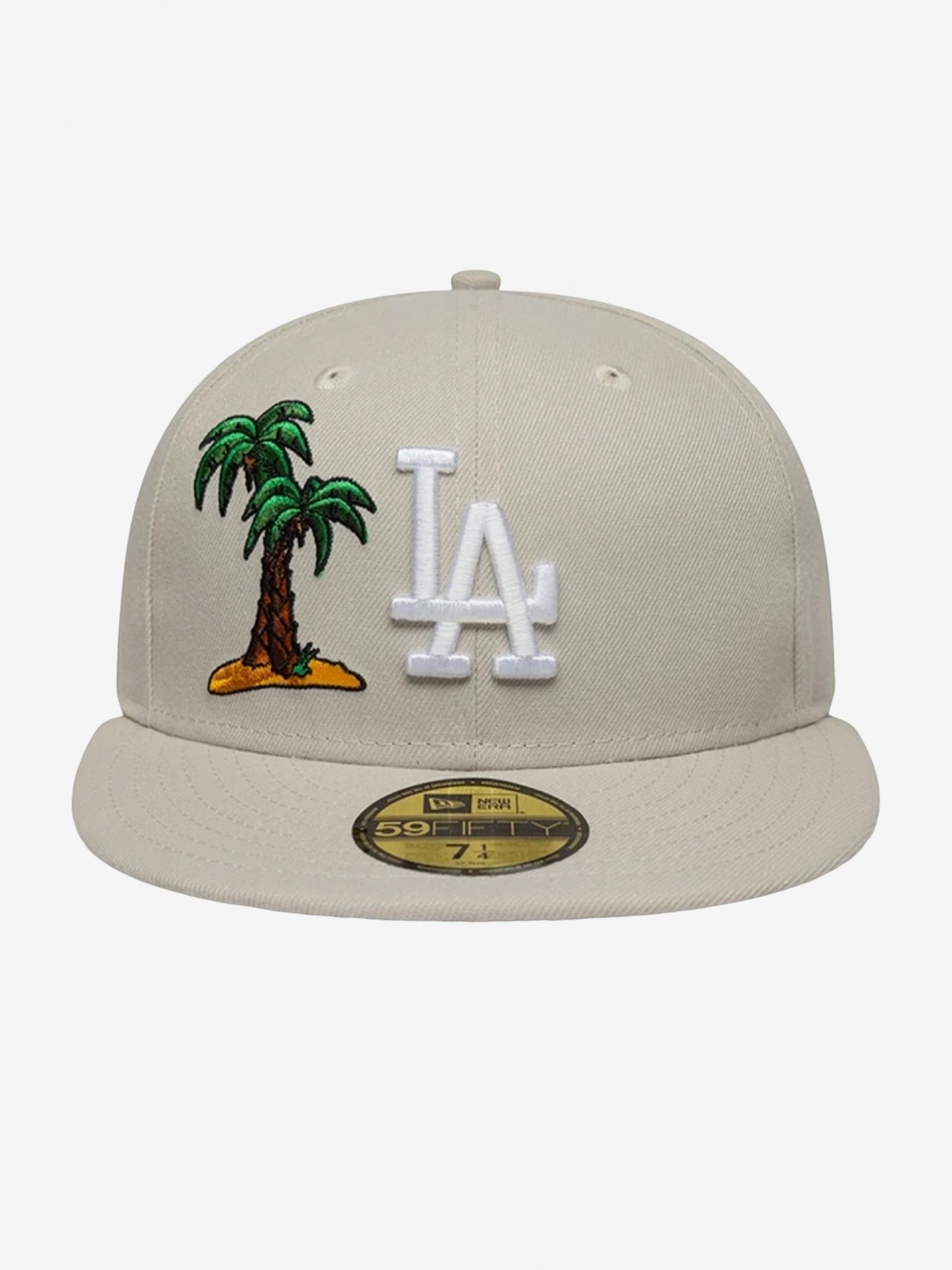 Gorra New Era LA Dodgers Food Icon 59FIFTY Beige