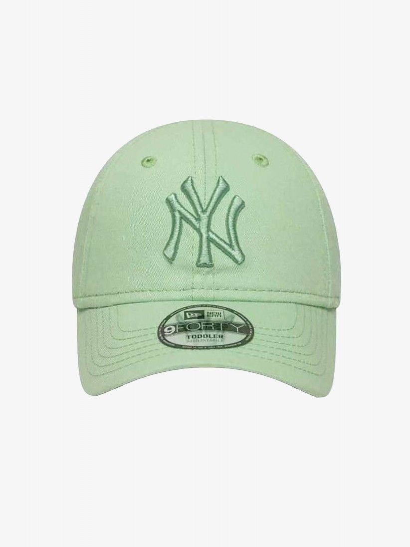 Bon New Era League Essential New York Yankees 9FORTY Toddler Verde