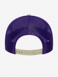 Bon New Era LA Lakers NBA E-Frame 9FORTY Trucker Bege e Roxo