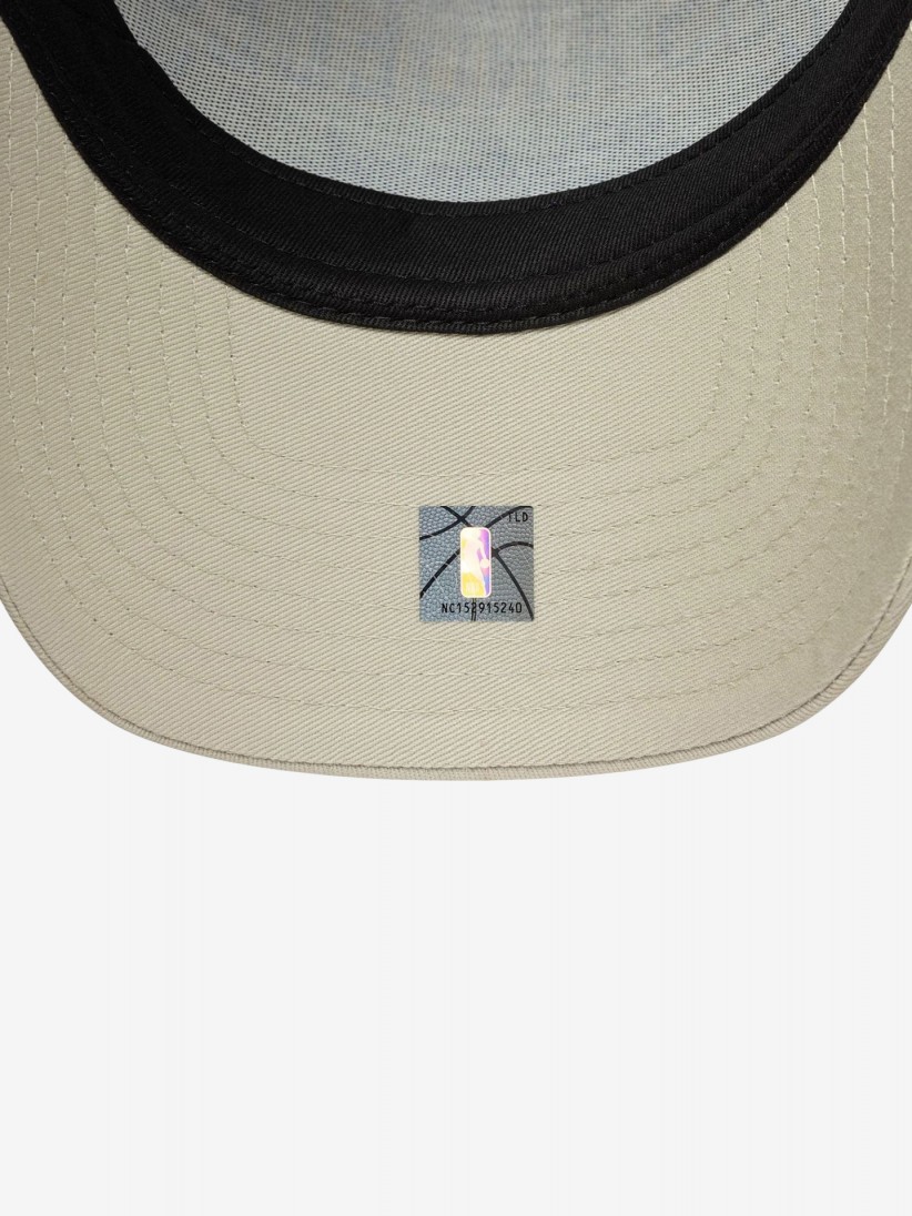 Bon New Era LA Lakers NBA E-Frame 9FORTY Trucker Bege e Roxo