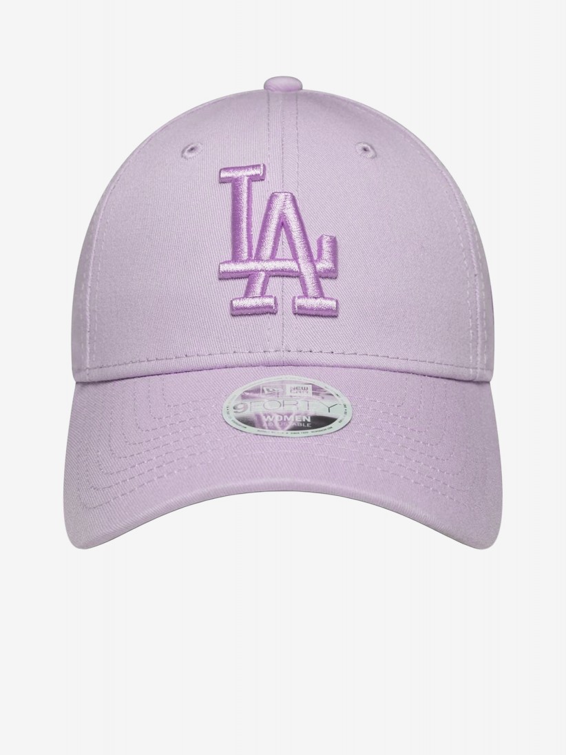 New Era LA Dodgers League Essential 9FORTY Lilac Cap For Women