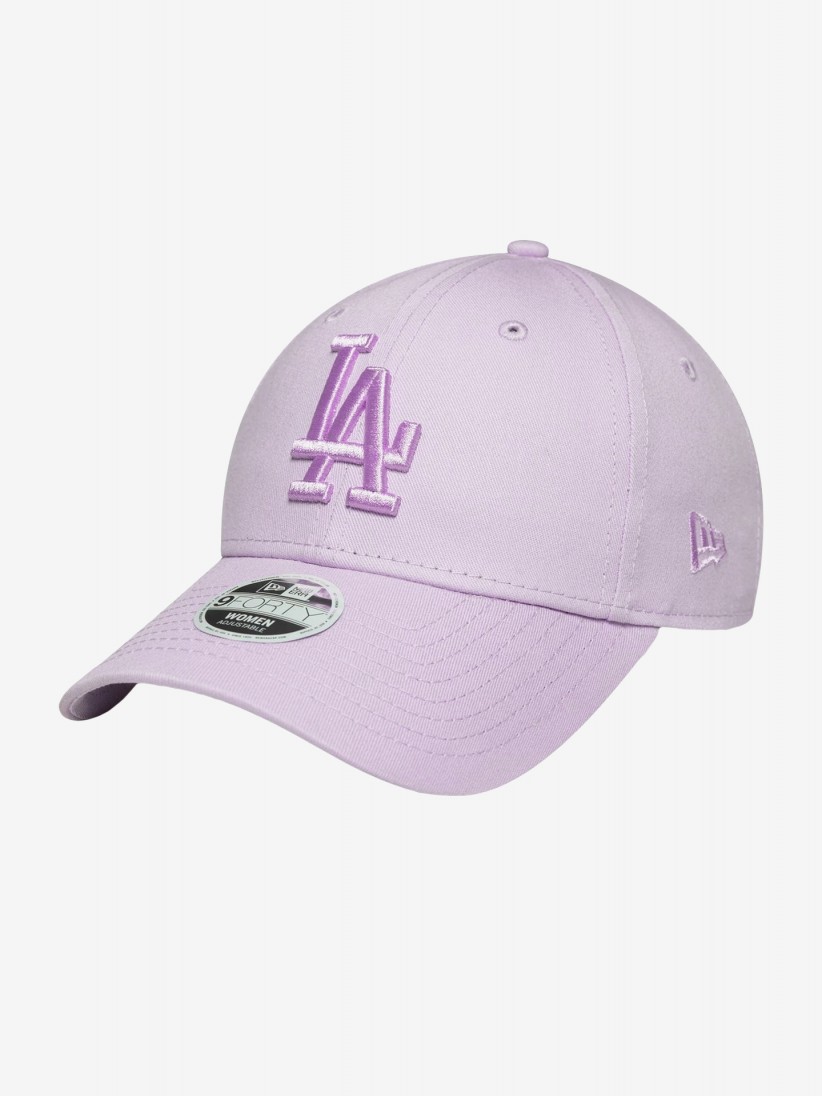 New Era LA Dodgers League Essential 9FORTY Lilac Cap For Women