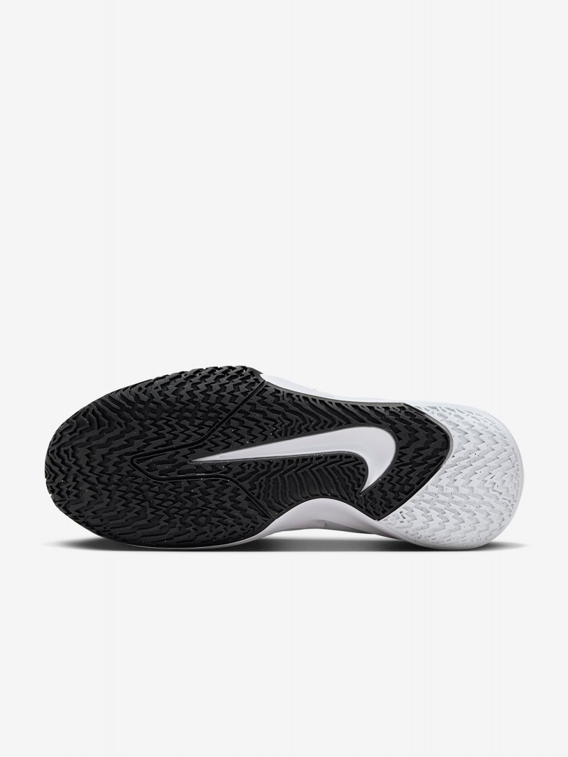 Nike Precision 7 White and Black Basketball Trainers For Men