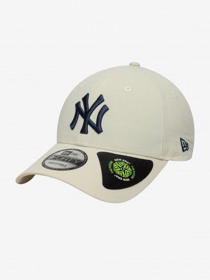 Gorra New Era New York Yankees Recycled 9FORTY Beige
