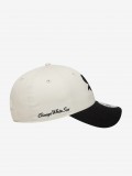 Bon New Era Chicago White Sox Side Script 9FORTY Bege e Preto