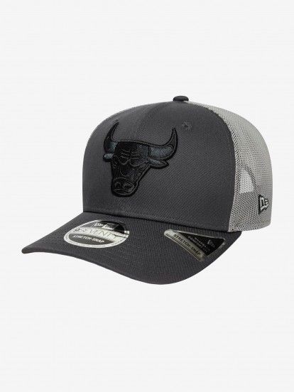 New Era Chicago Bulls Tonal 9SEVENTY Trucker Grey Cap