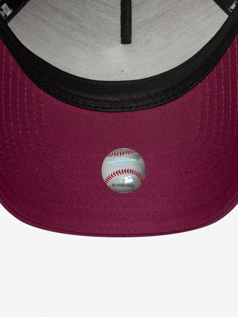 Bon New Era LA Dodgers MLB A-Frame 9FORTY Trucker Bordeaux