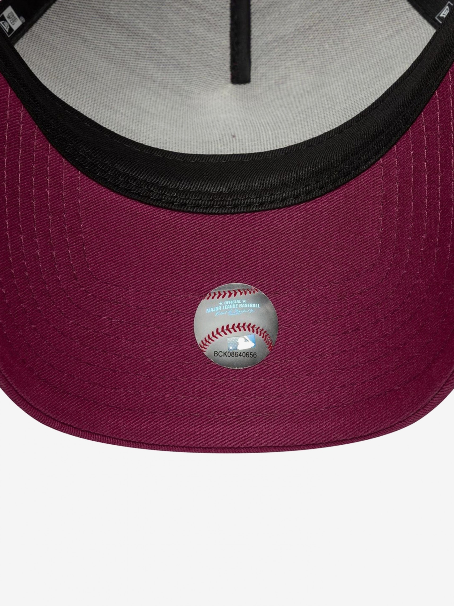 New Era LA Dodgers MLB A-Frame 9FORTY Trucker Burgundy Cap