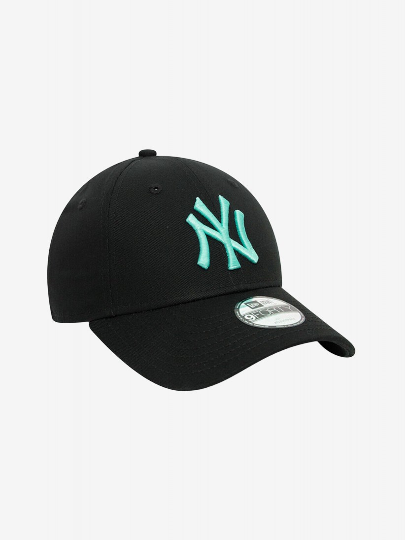 Bon New Era New York Yankees League Essential 9FORTY Kids Preto