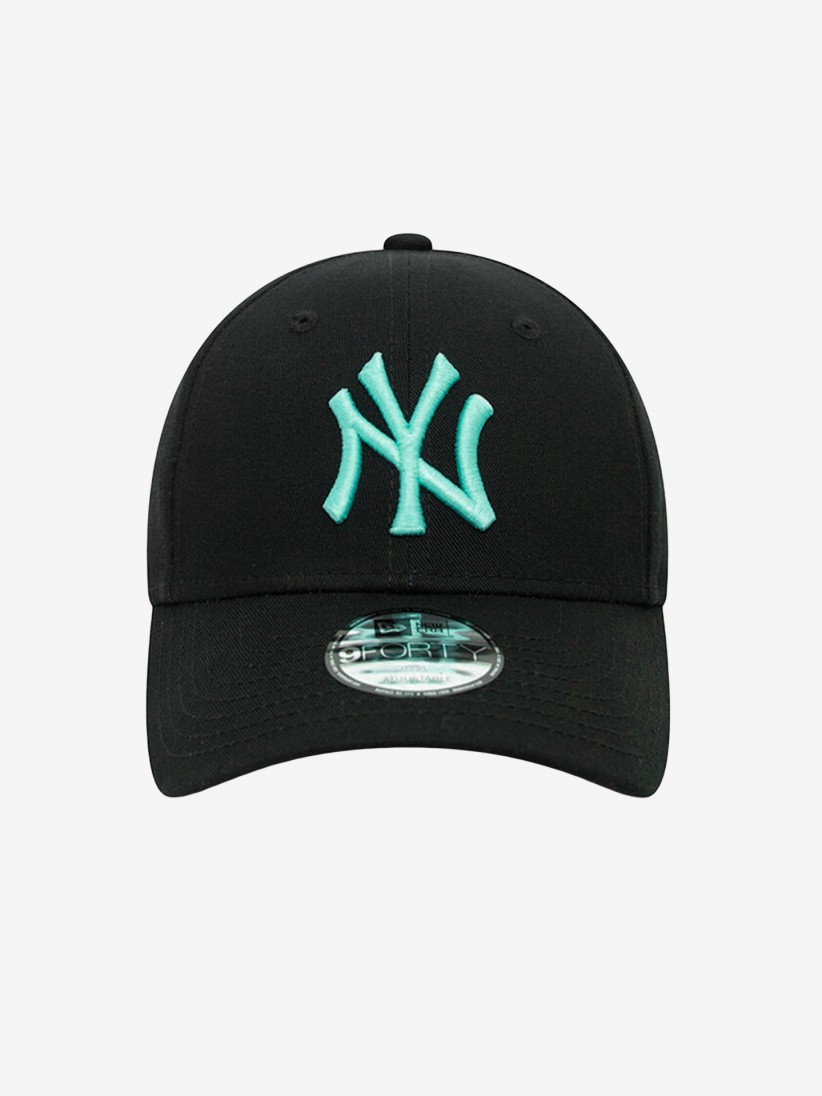 Bon New Era New York Yankees League Essential 9FORTY Kids Preto