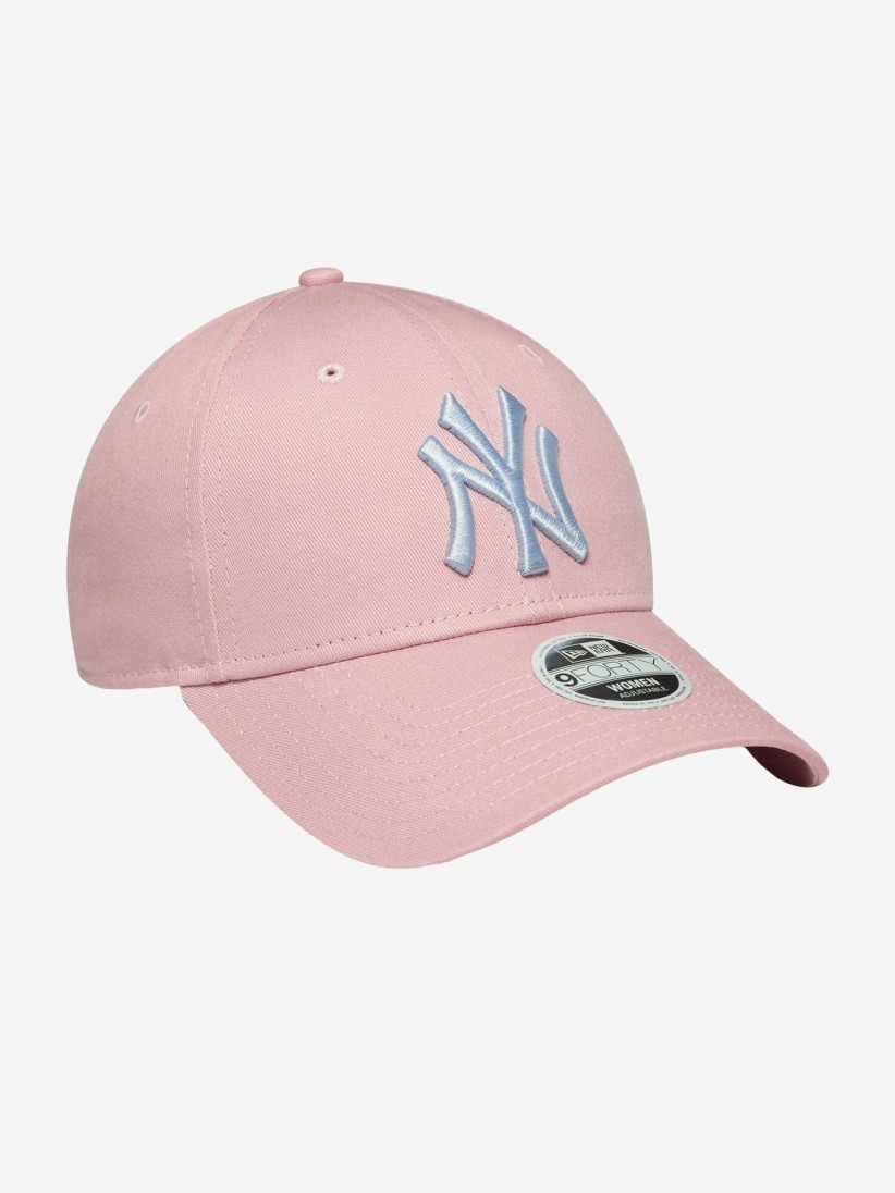 Bon New Era New York Yankees 9FORTY Rosa Para Mulher