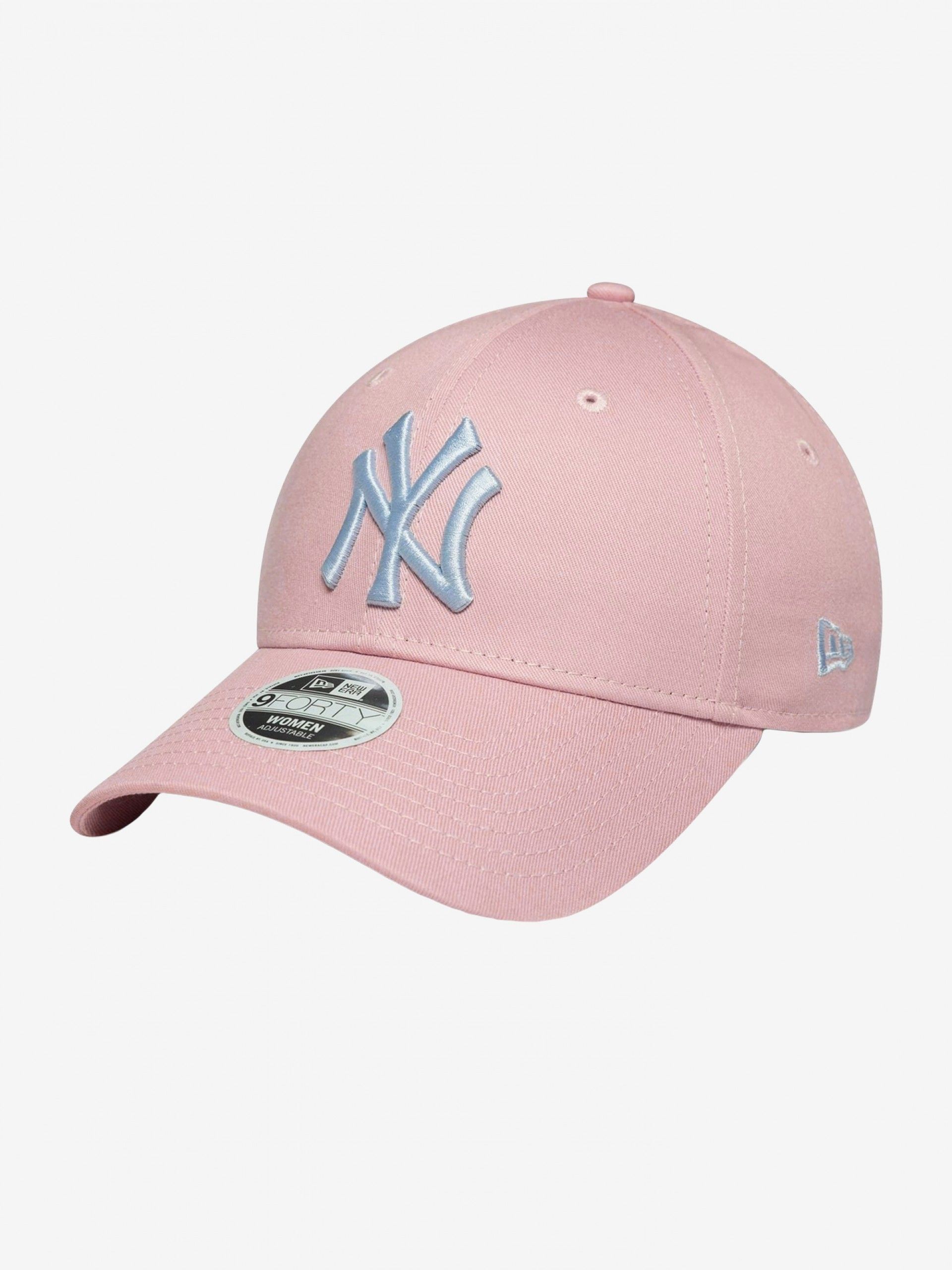 Boné New Era New York Yankees 9FORTY Rosa Para Mulher