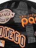 Bon New Era San Diego Padres AOP Mesh 59FIFTY Preto