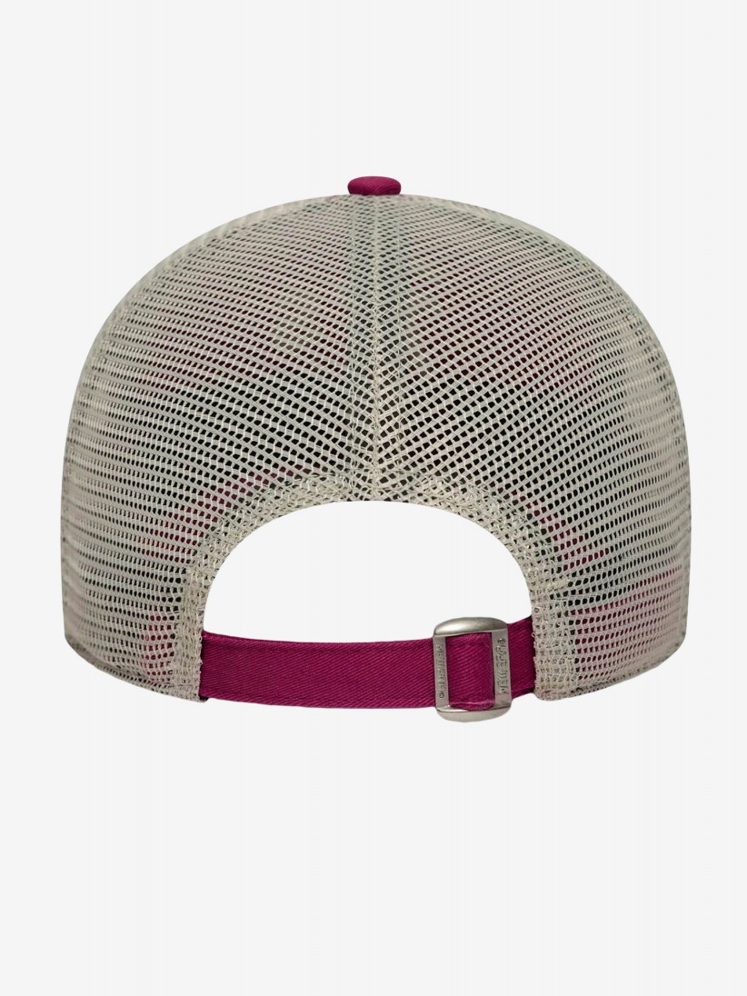 Bon New Era Oakland Athletics Washed 9TWENTY Bordeaux e Bege