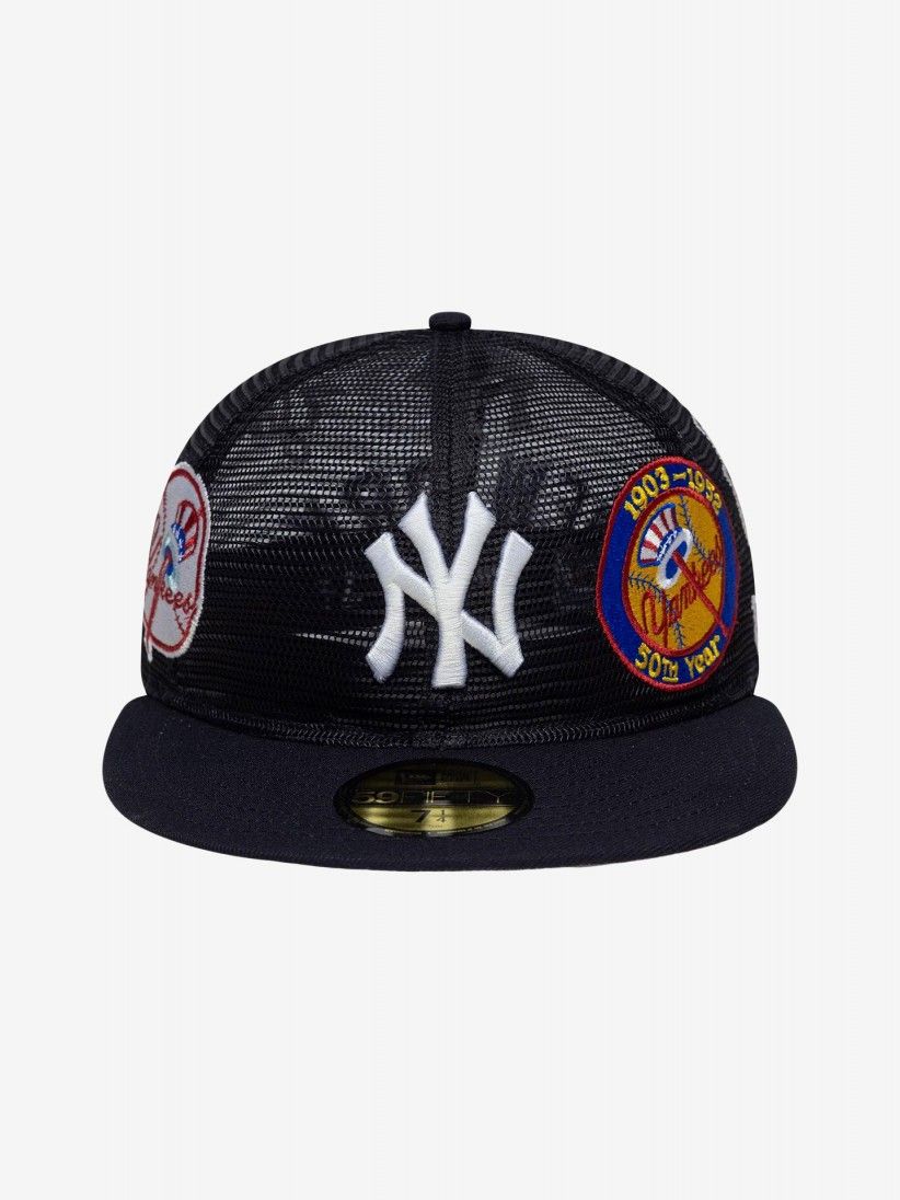 Bon New Era New York Yankees AOP Mesh 59FIFTY Azul Marinho