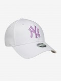Bon New Era New York Yankees 9FORTY Branco Para Mulher