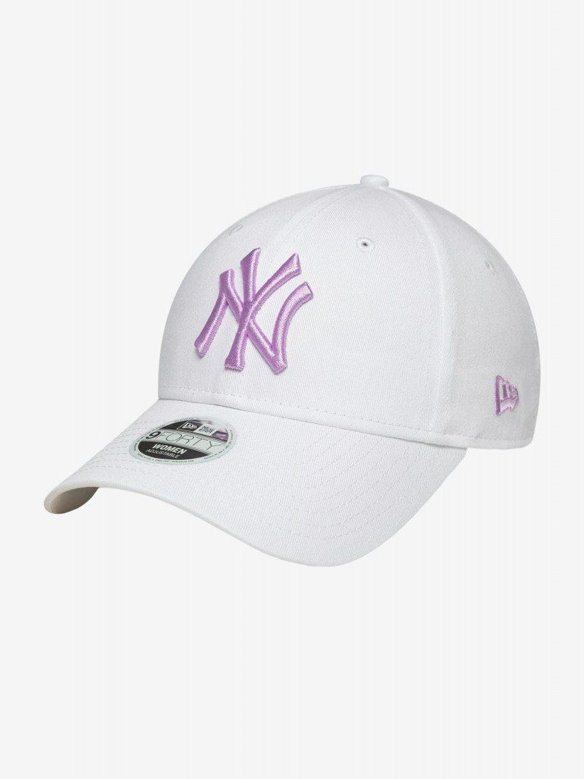Bon New Era New York Yankees 9FORTY Branco Para Mulher
