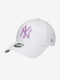 Bon New Era New York Yankees 9FORTY Branco Para Mulher