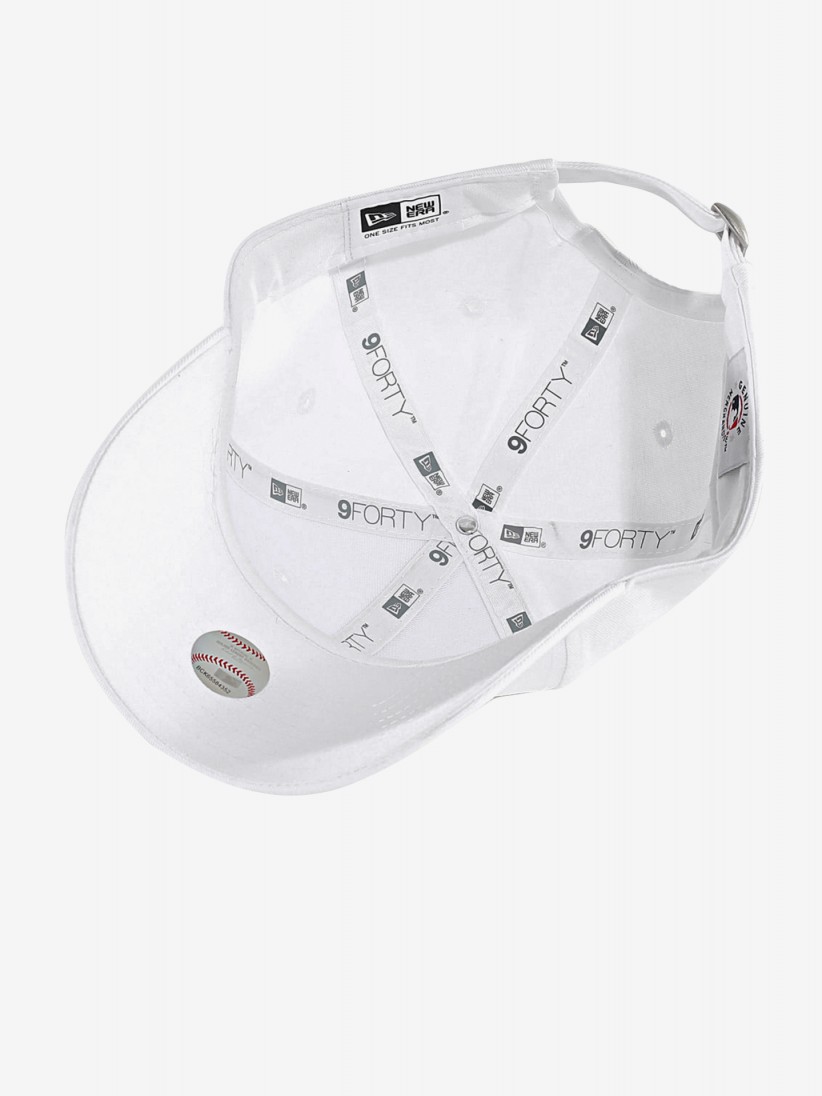 Bon New Era New York Yankees 9FORTY Branco Para Mulher
