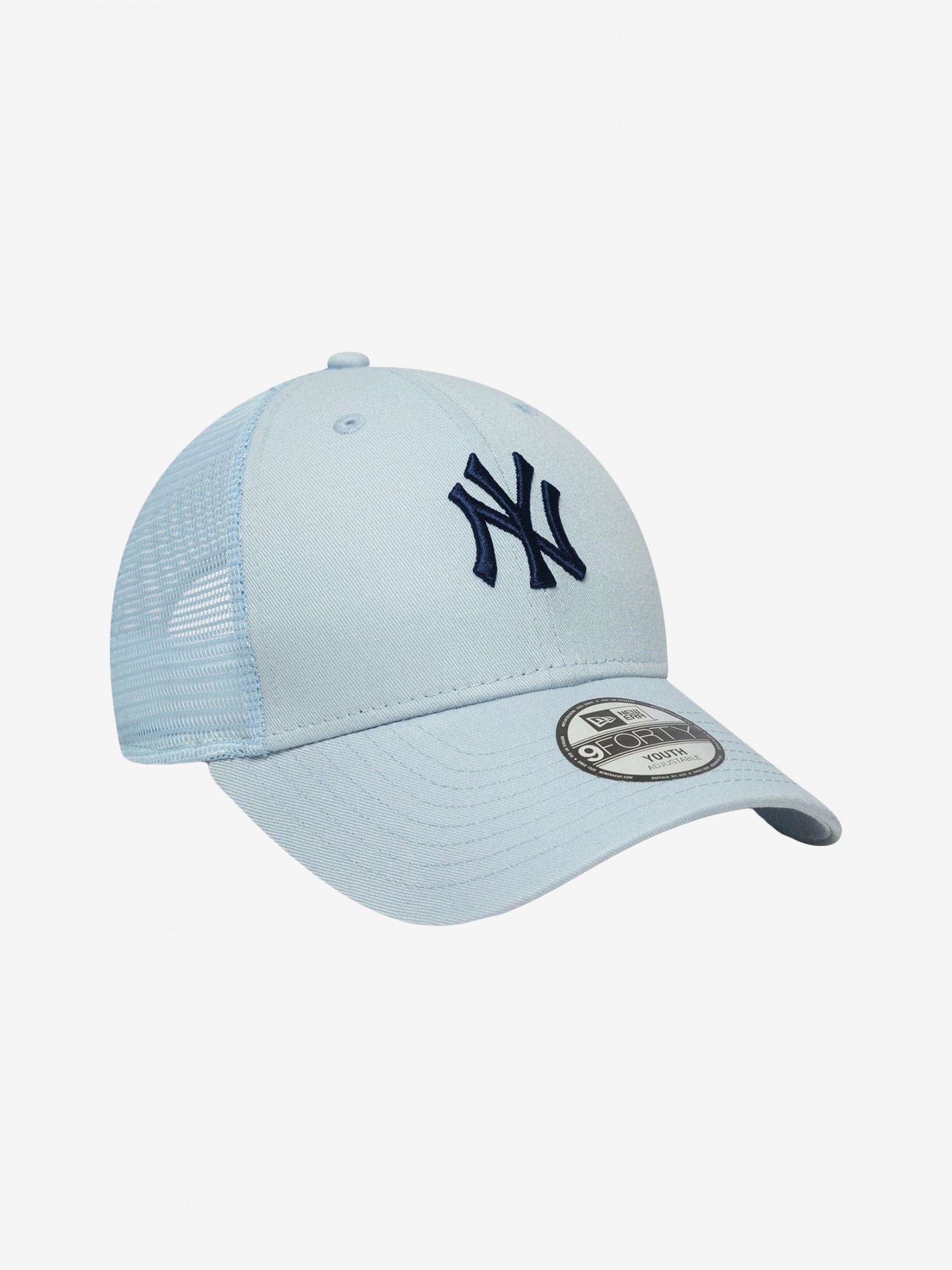 New Era New York Yankees Homefield 9FORTY Trucker Kids Blue Cap