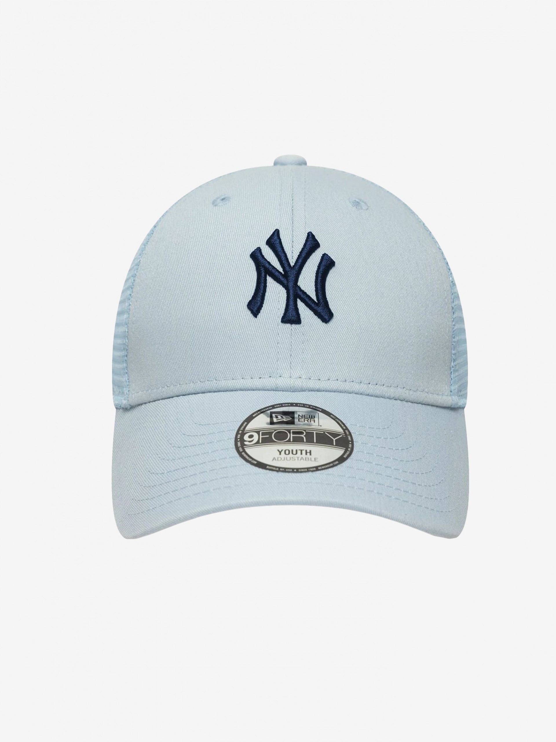 New Era New York Yankees Homefield 9FORTY Trucker Kids Blue Cap