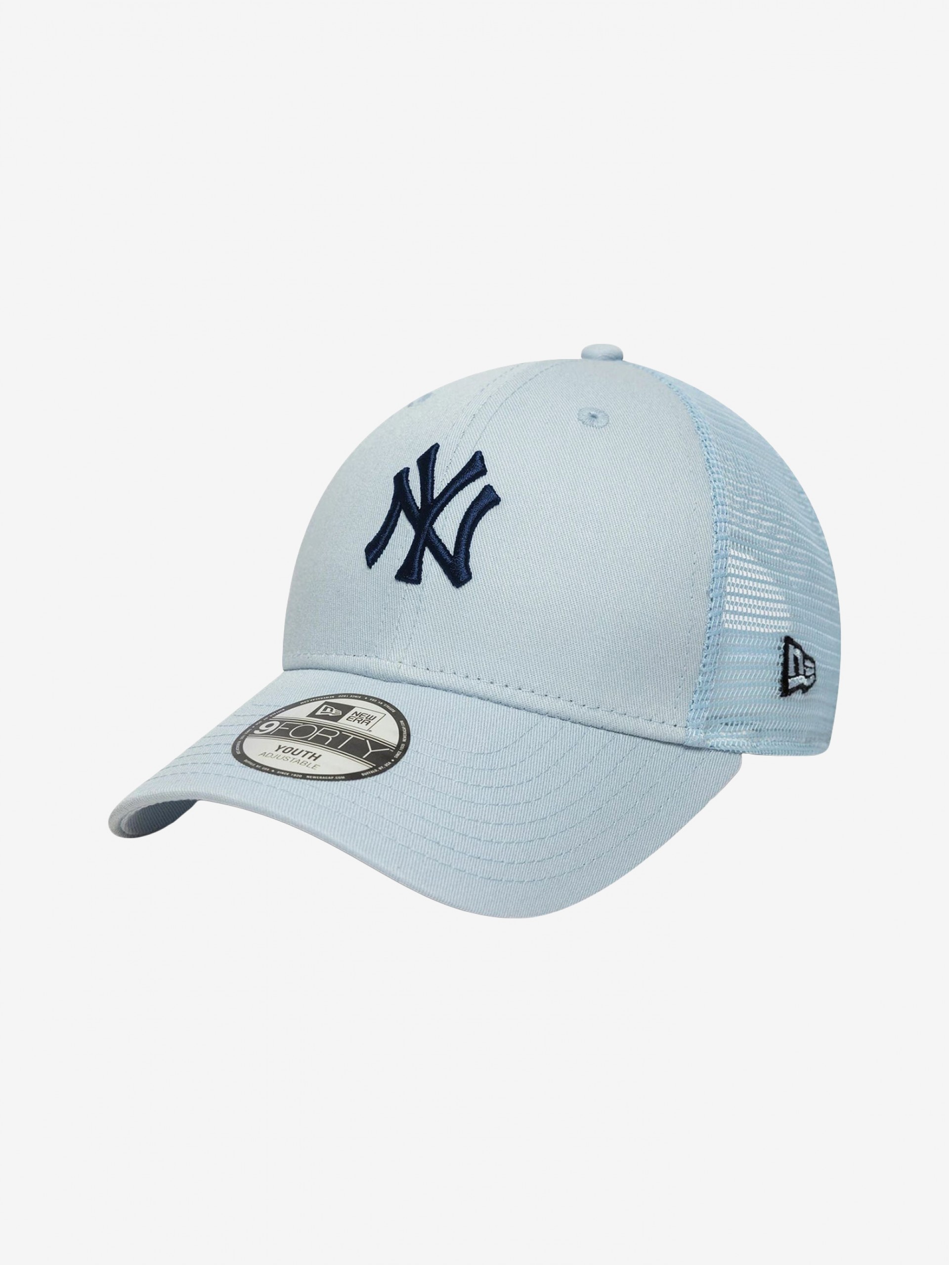 New Era New York Yankees Homefield 9FORTY Trucker Kids Blue Cap
