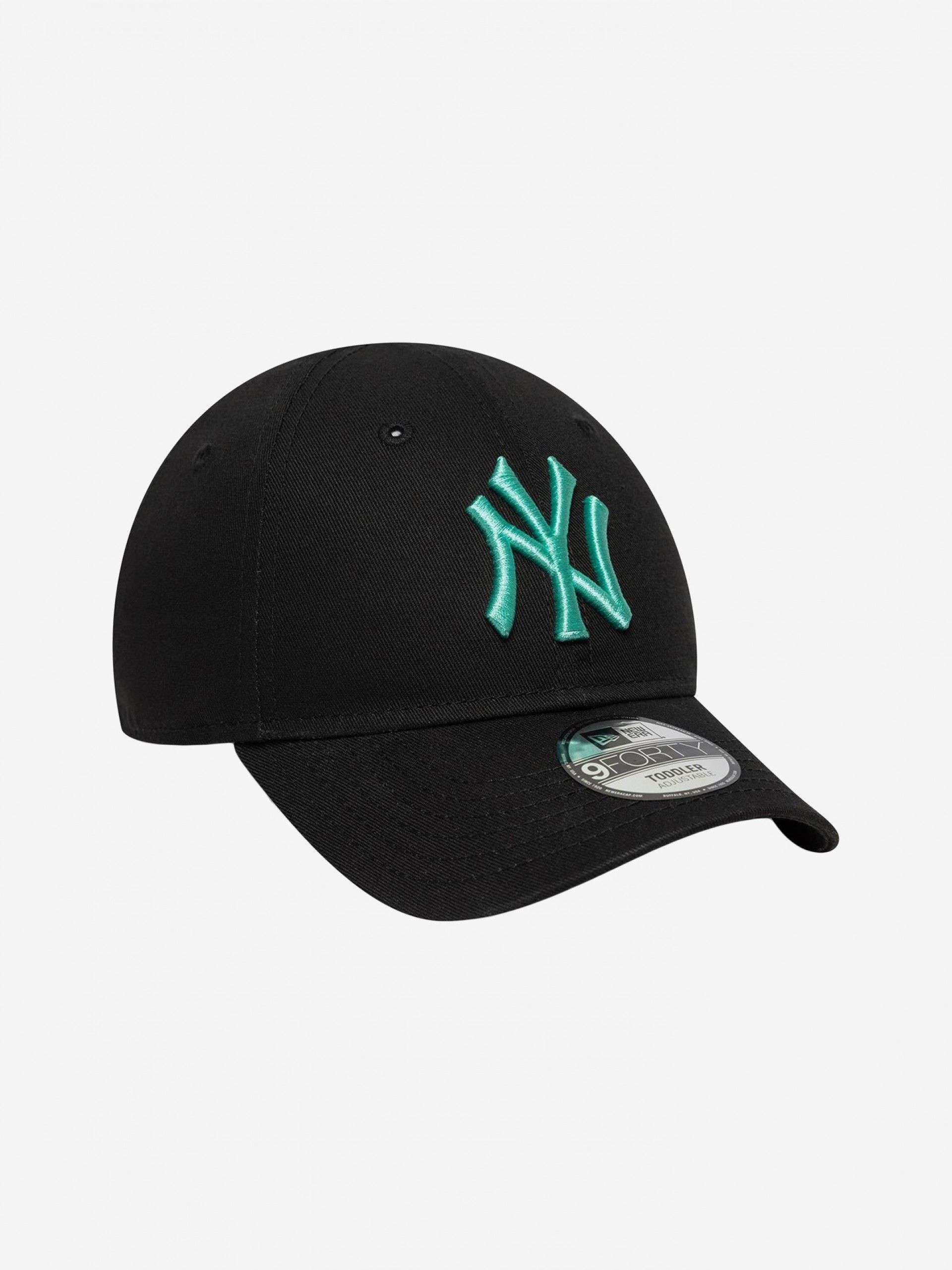 New Era League Essential New York Yankees 9FORTY Toddler Black Cap