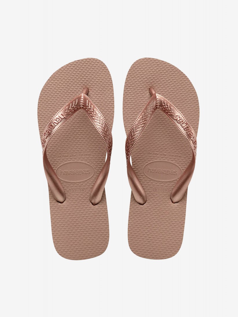 Chinelos Havaianas Top Tiras Bronze