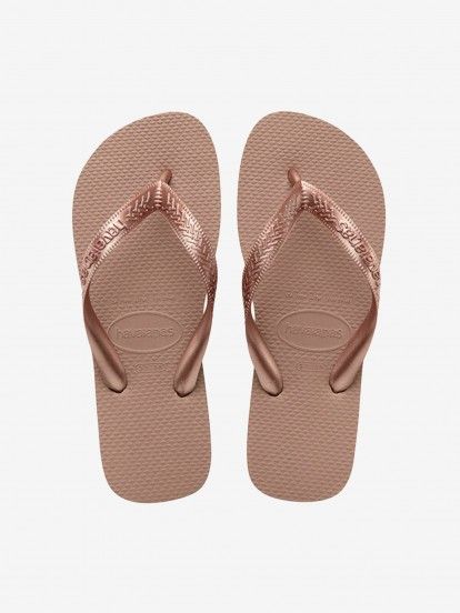 Chinelos Havaianas Top Tiras Bronze