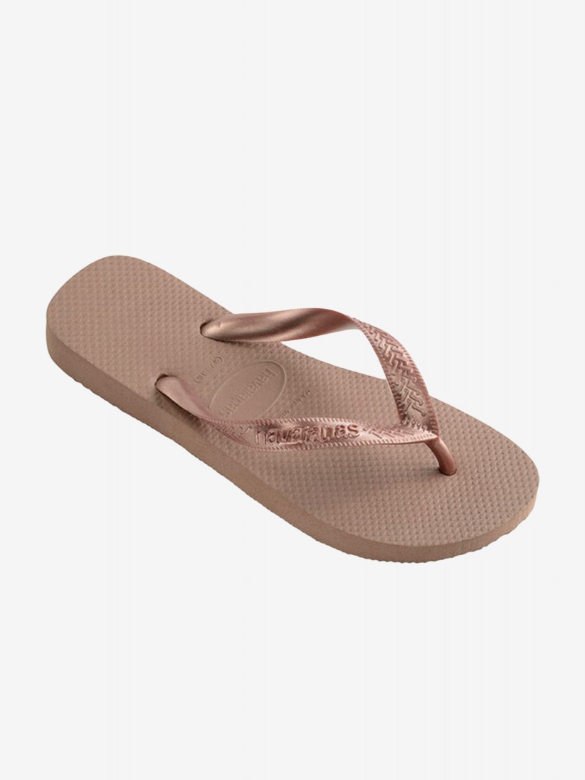 Chinelos Havaianas Top Tiras Bronze