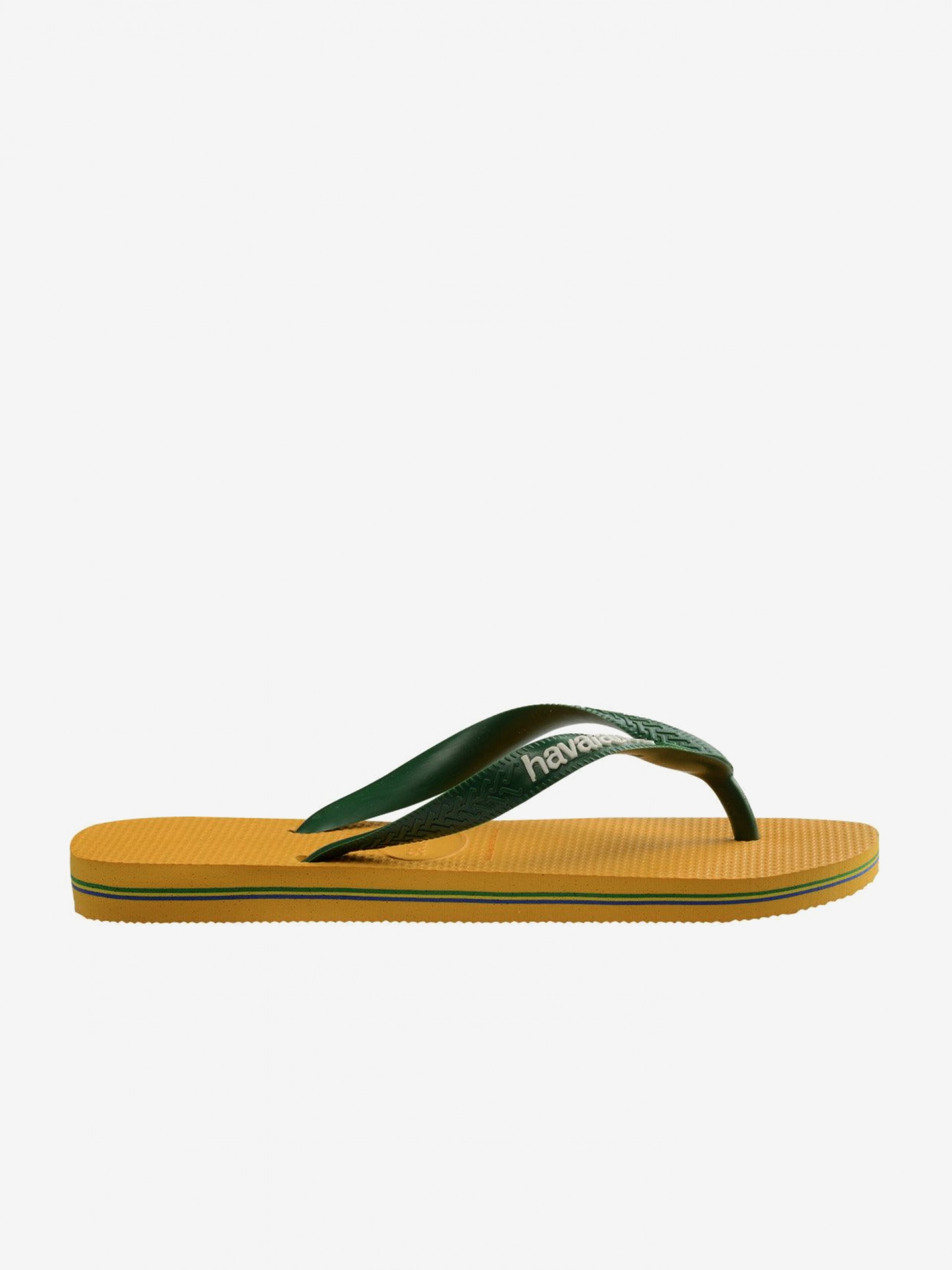 Chinelos Havaianas Brasil Logo Amarelos