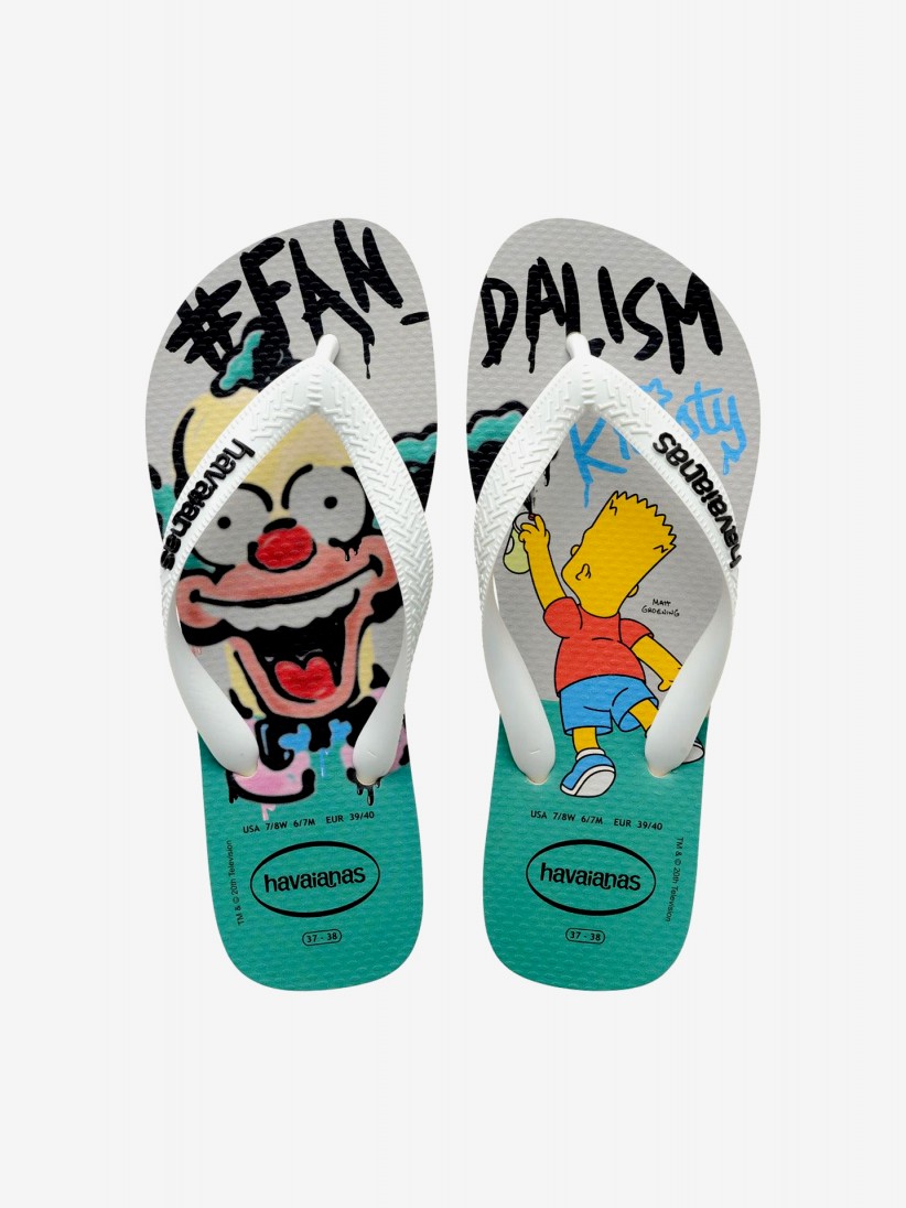 Chinelos Havaianas The Simpsons
