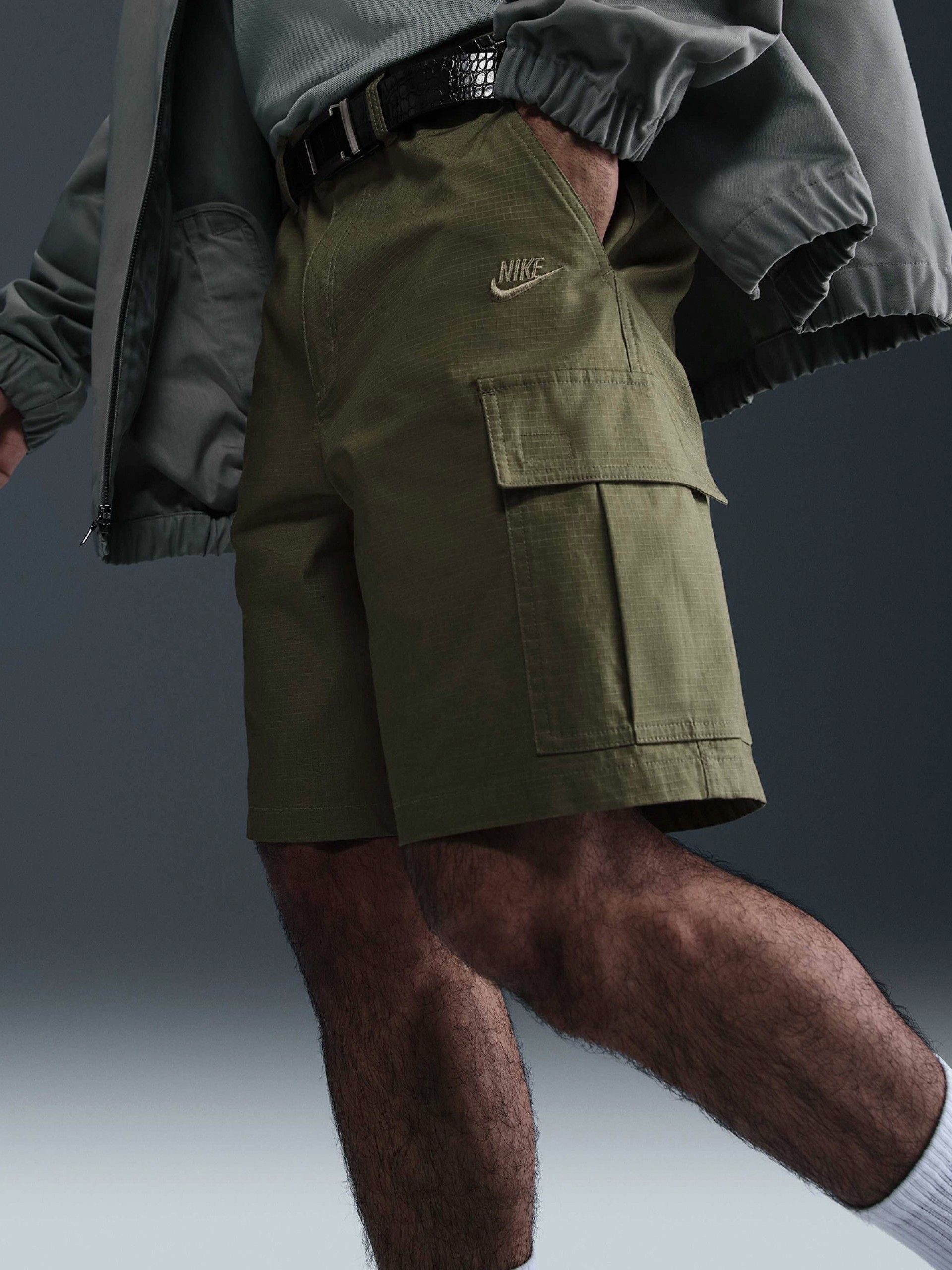 Calções Nike Club Woven Cargo Verdes Para Homem