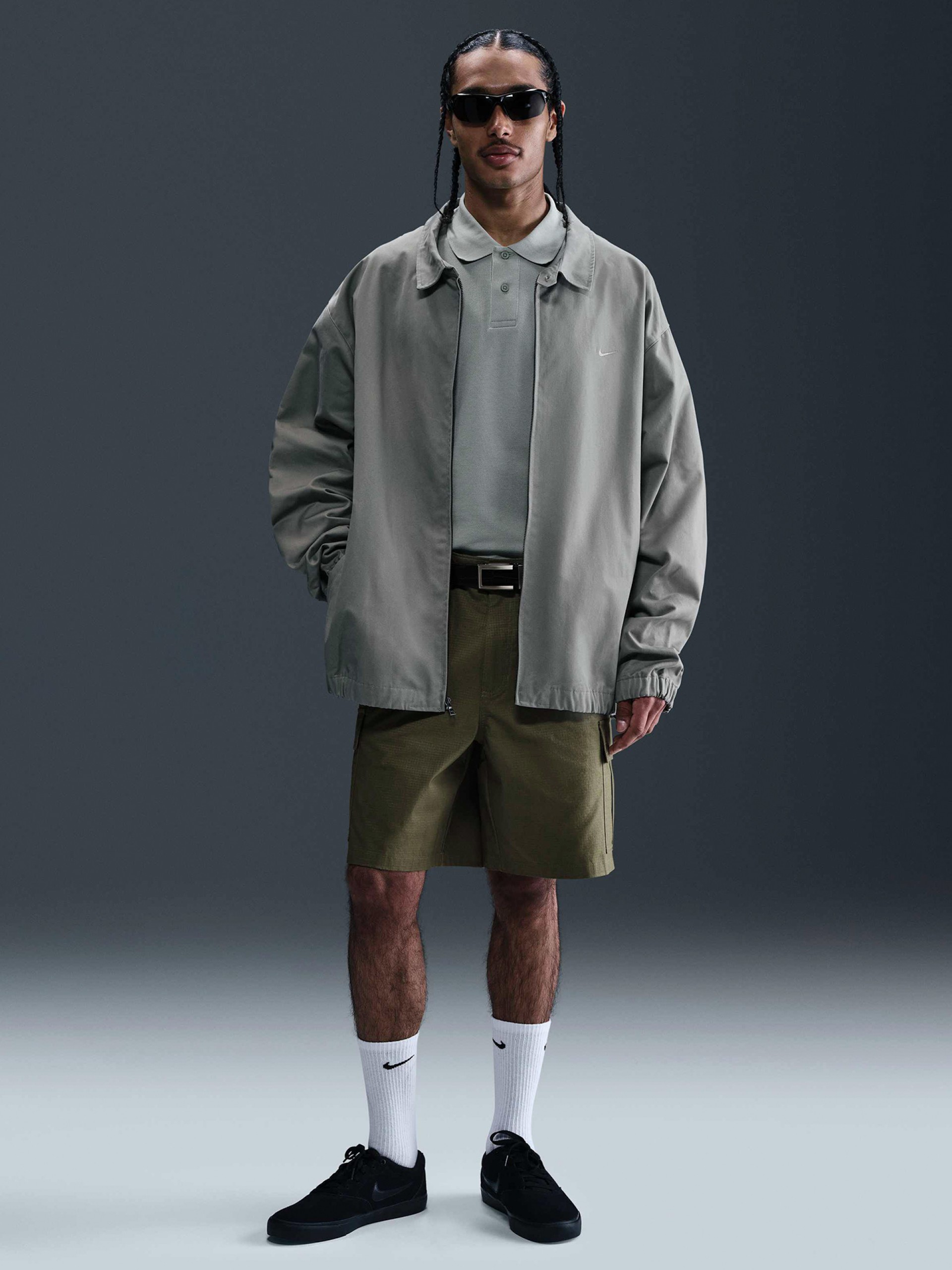 Calções Nike Club Woven Cargo Verdes Para Homem