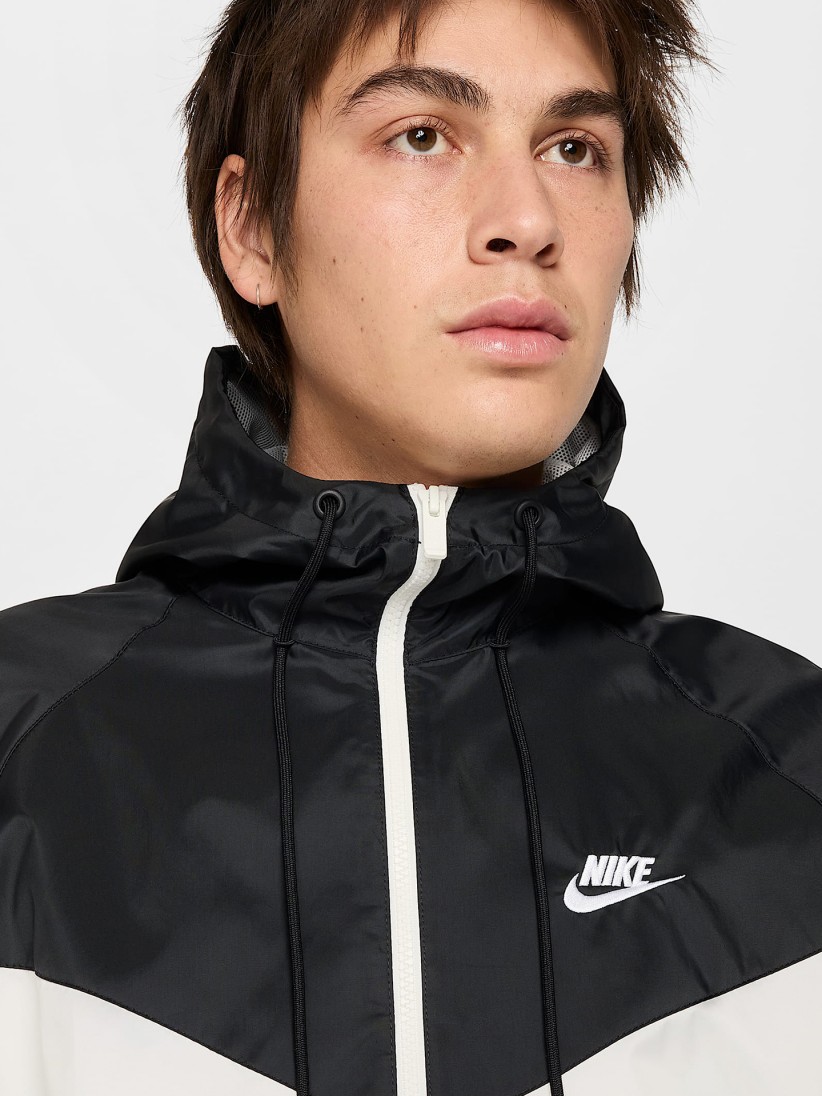 Jaqueta Nike Windrunner Masculina Preto E Branco Corta Vento Nike