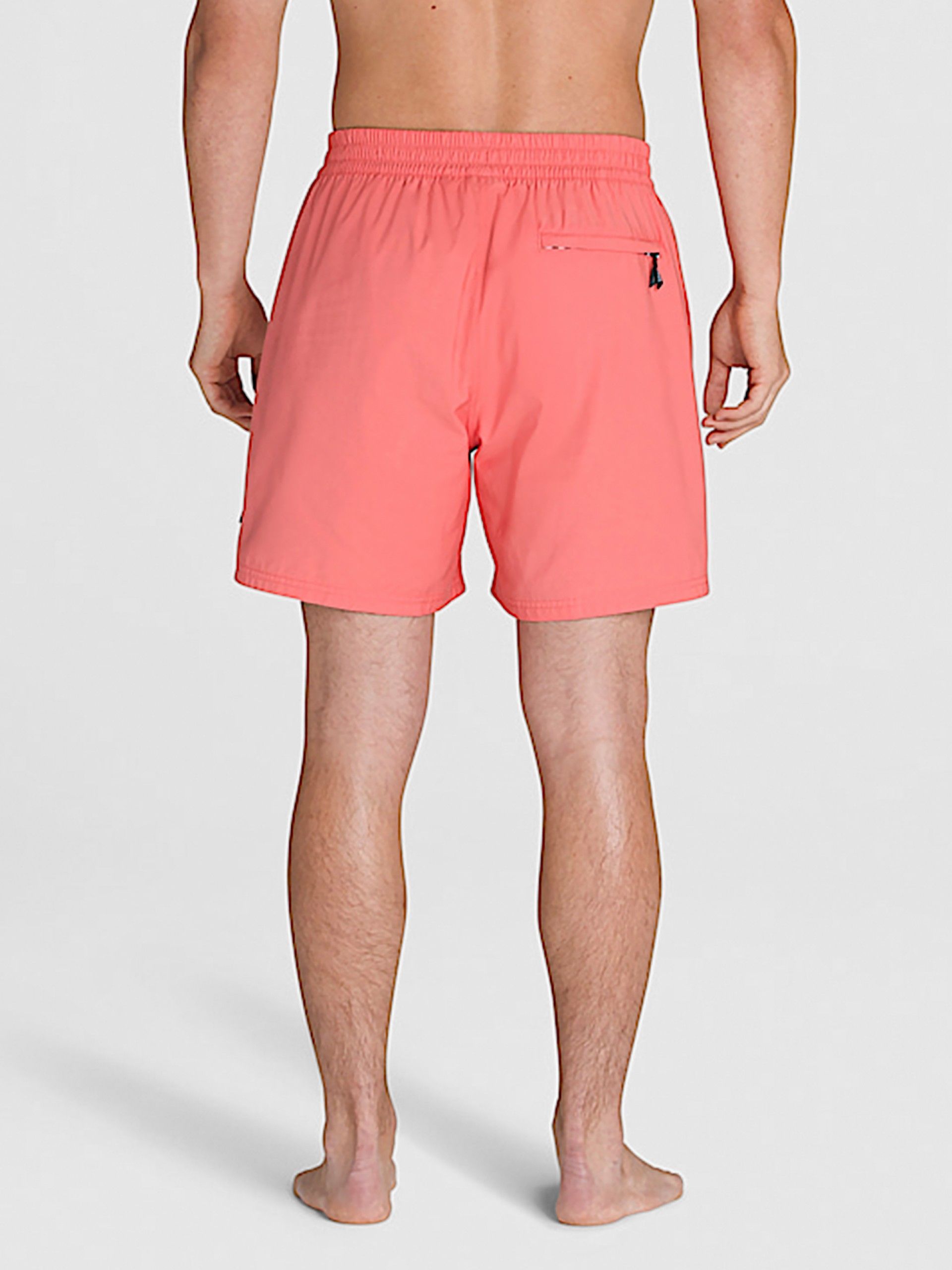 Vans Primary Solid Elastic Salmon Swimming Shorts