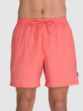 Vans Primary Solid Elastic Salmon Swimming Shorts
