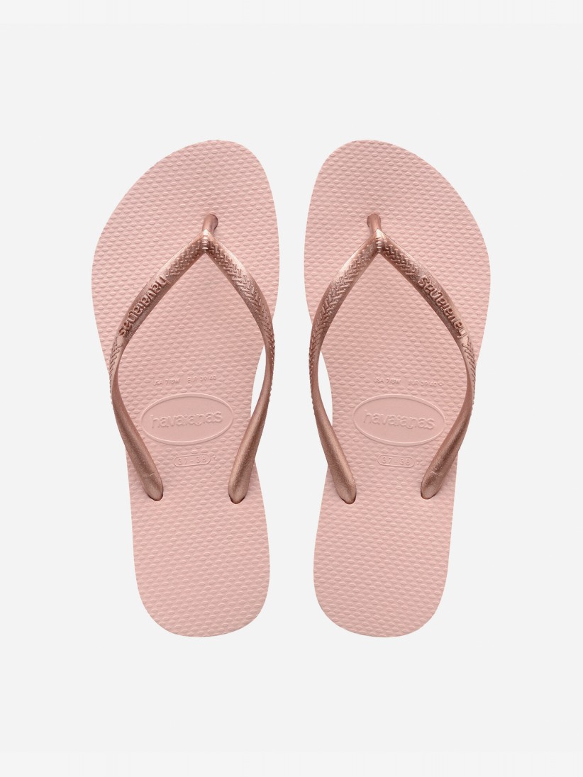Chinelos Havaianas Slim Rosa