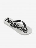 Chinelos Havaianas Top Logomania 2 Brancos e Pretos