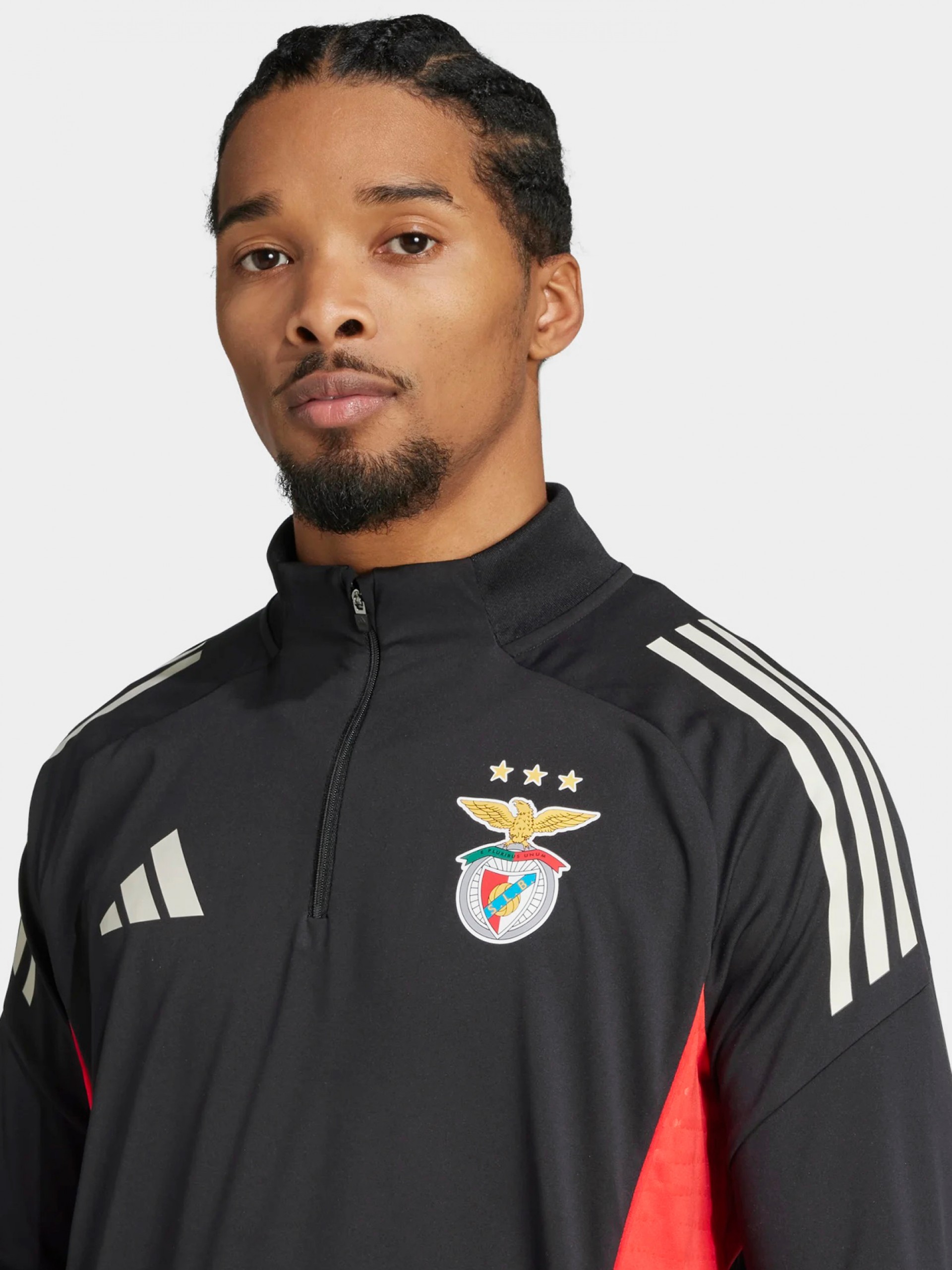 Camisola com Fecho de Treino Adidas S. L. Benfica Tiro 25 Competition EP25/26