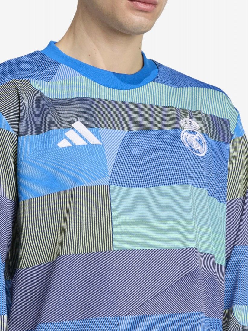 Sudadera Adidas Real Madrid Calentiamento 25/26