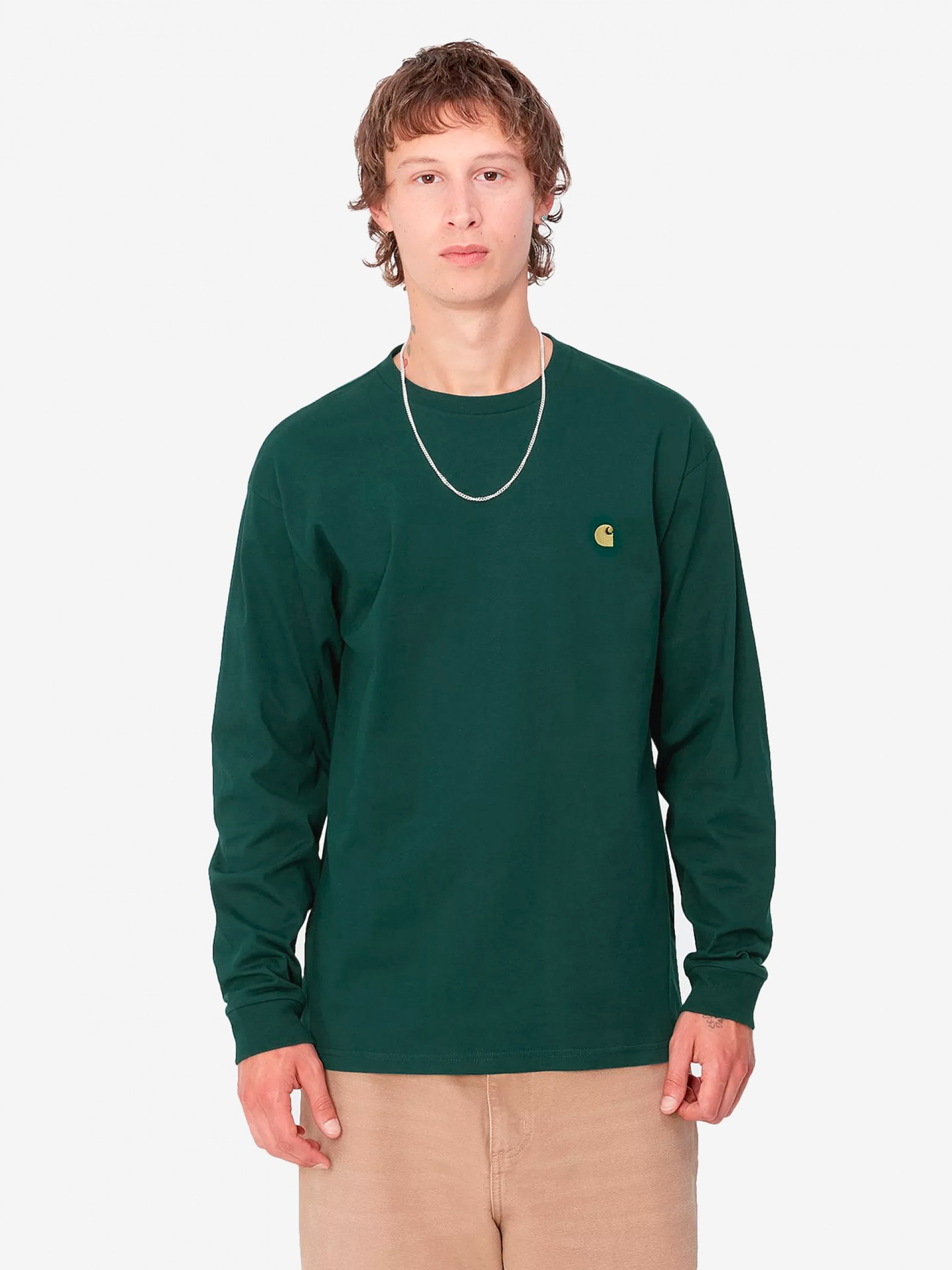 Carhartt WIP Chase Green Sweater