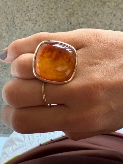 Anel Susmies Sunset Dourado