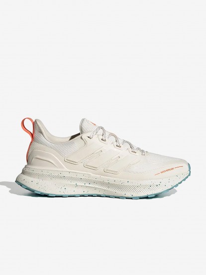 Zapatillas Adidas Ultrarun 5 TR W Beige y Naranja