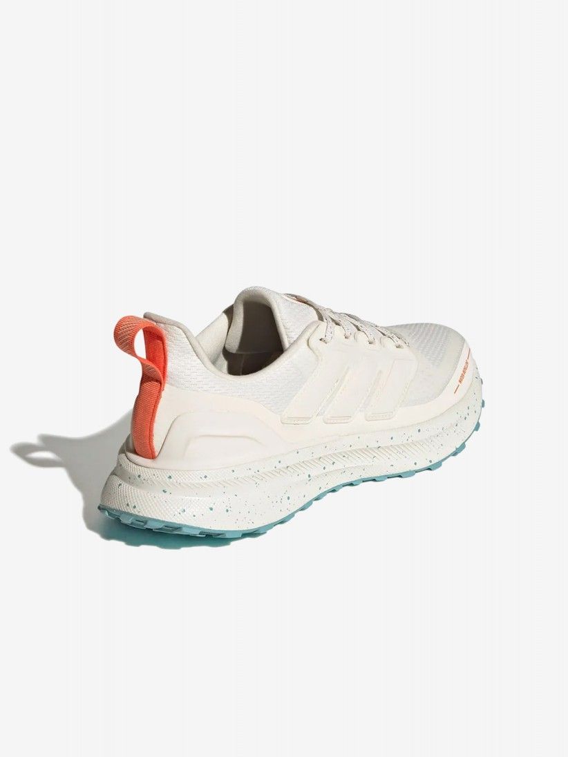 Zapatillas Adidas Ultrarun 5 TR W Beige y Naranja