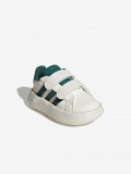 Sapatilhas Adidas Grand Court 2.0 CF I Bege e Verdes