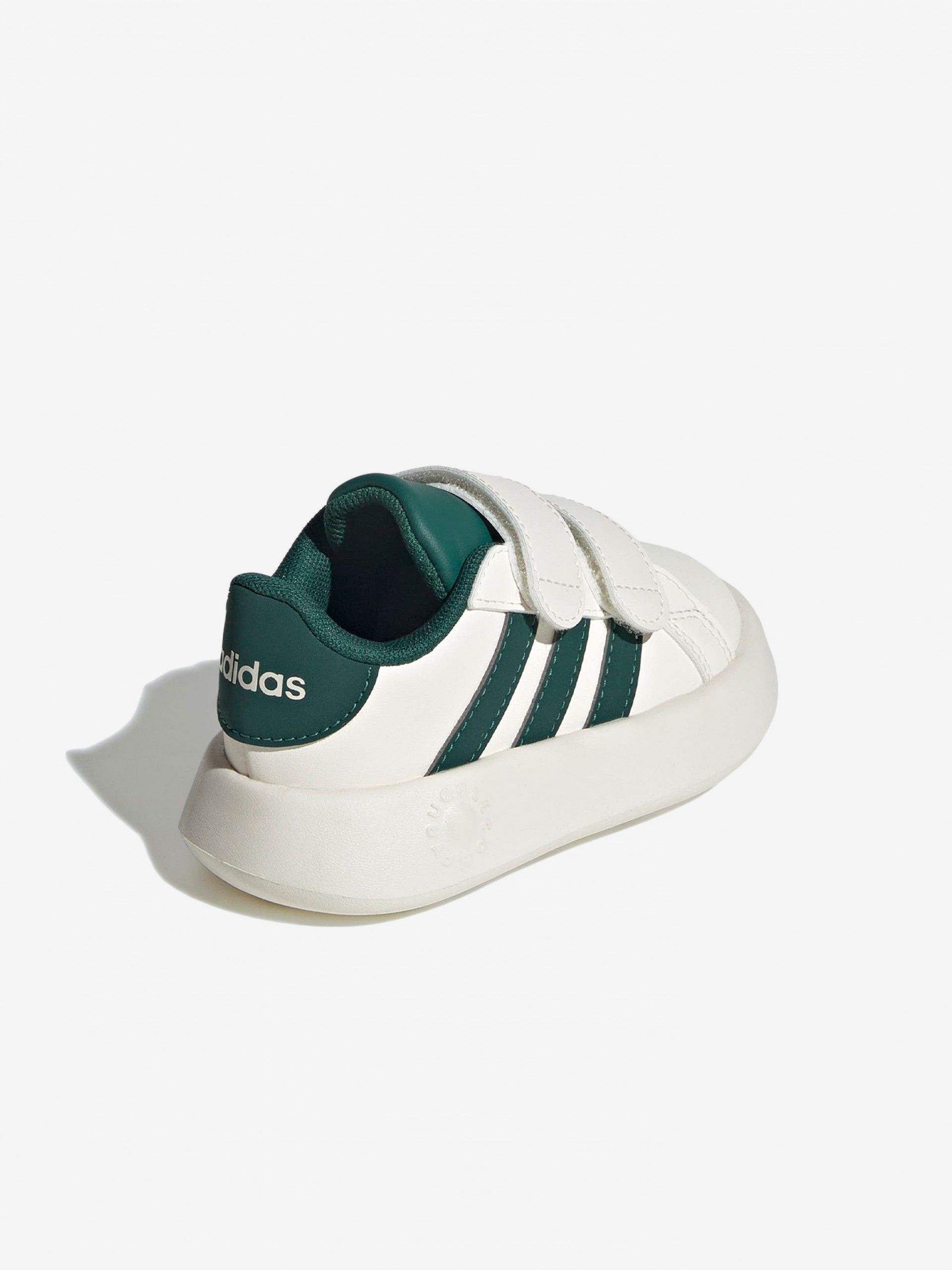 Sapatilhas Adidas Grand Court 2.0 CF I Bege e Verdes