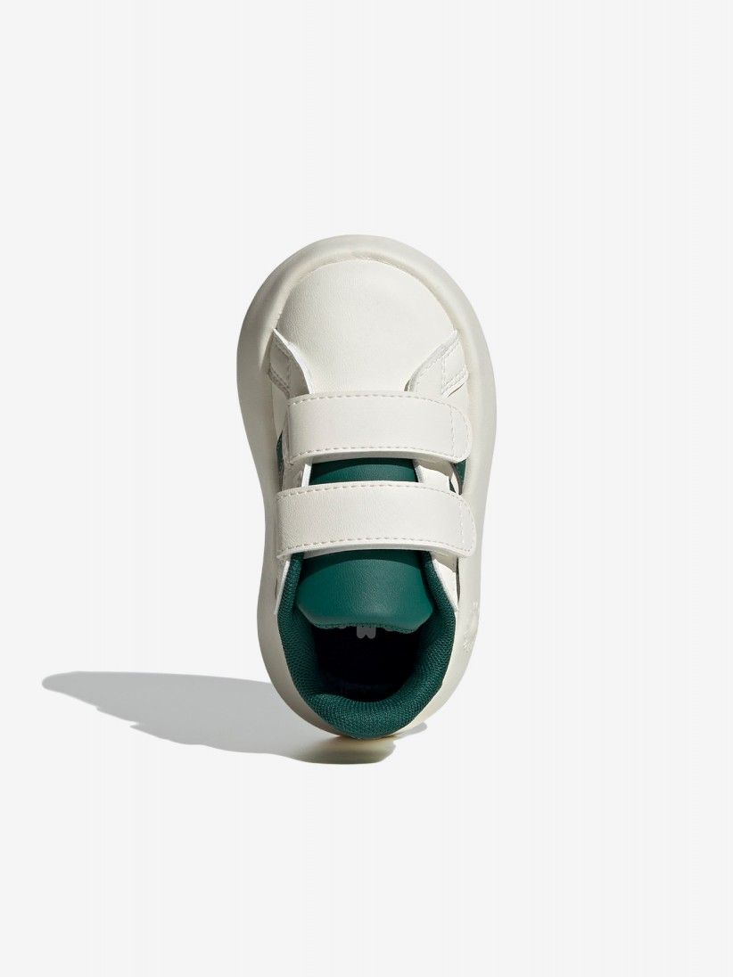 Sapatilhas Adidas Grand Court 2.0 CF I Bege e Verdes