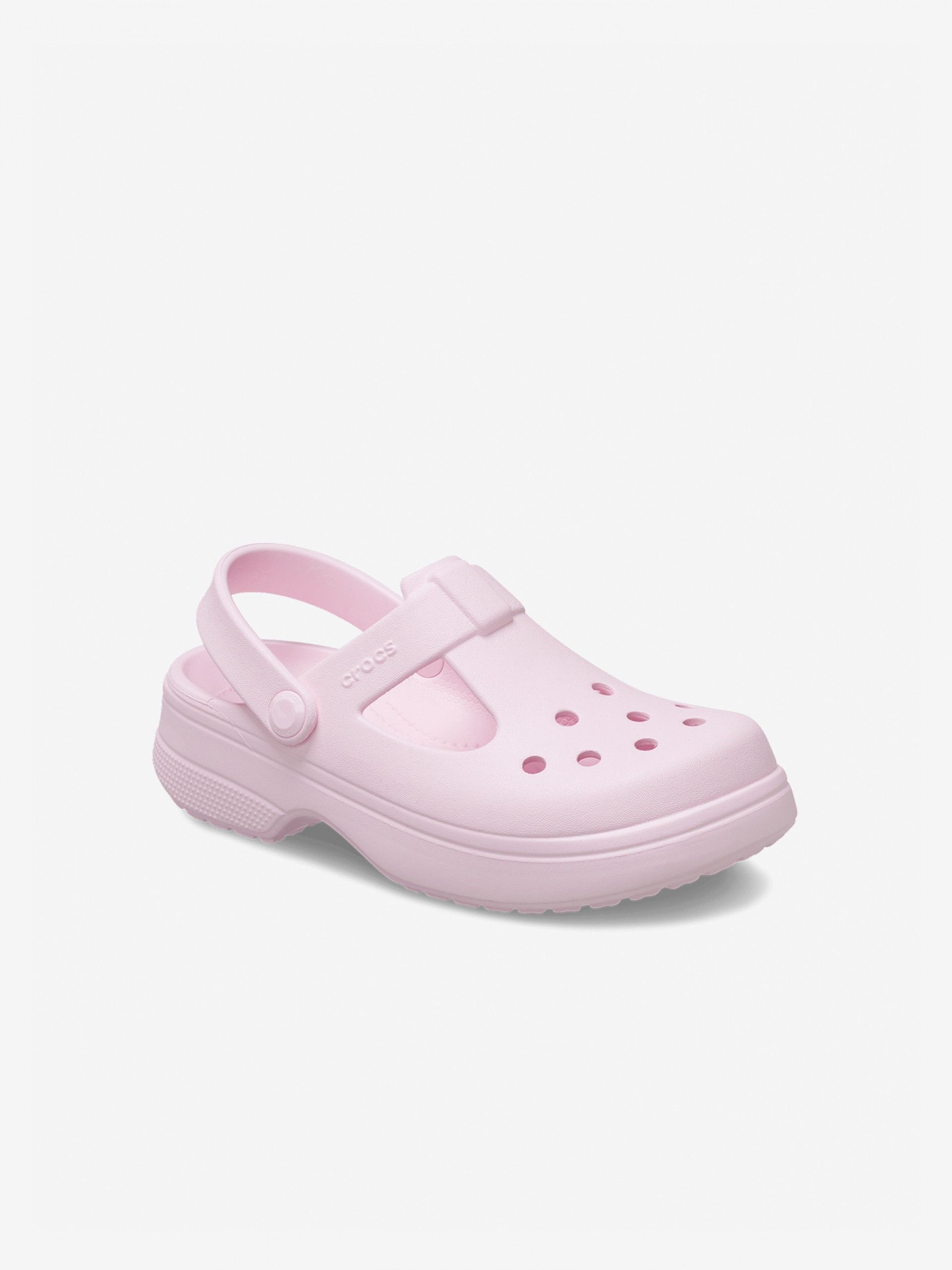 Crocs Classic Mary Jane Toddler Pink Sandals